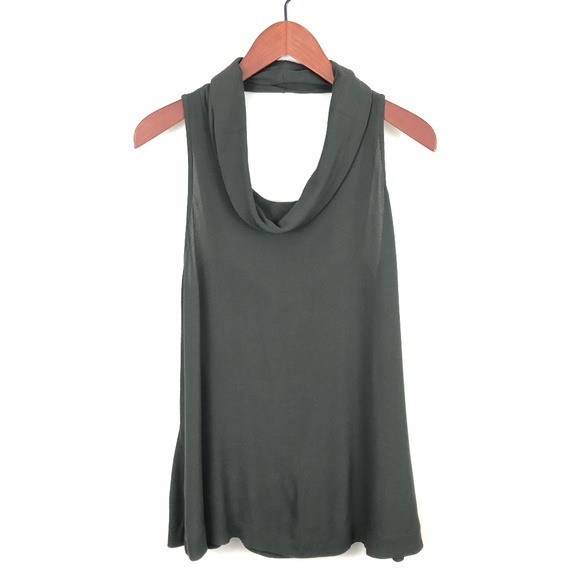 Wishlist Tops - Wishlist Cowl Neck Open Back Tank Top